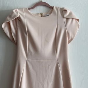 Calvin Klein Tulip Sleeve sheath dress